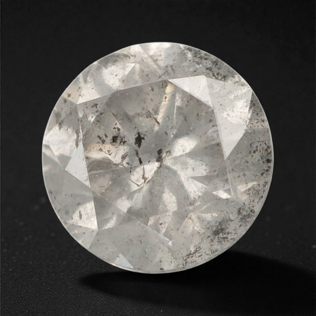 0.31 Carats Fancy Round Diamond - Natural African Stone, 69A (1 of 1)
