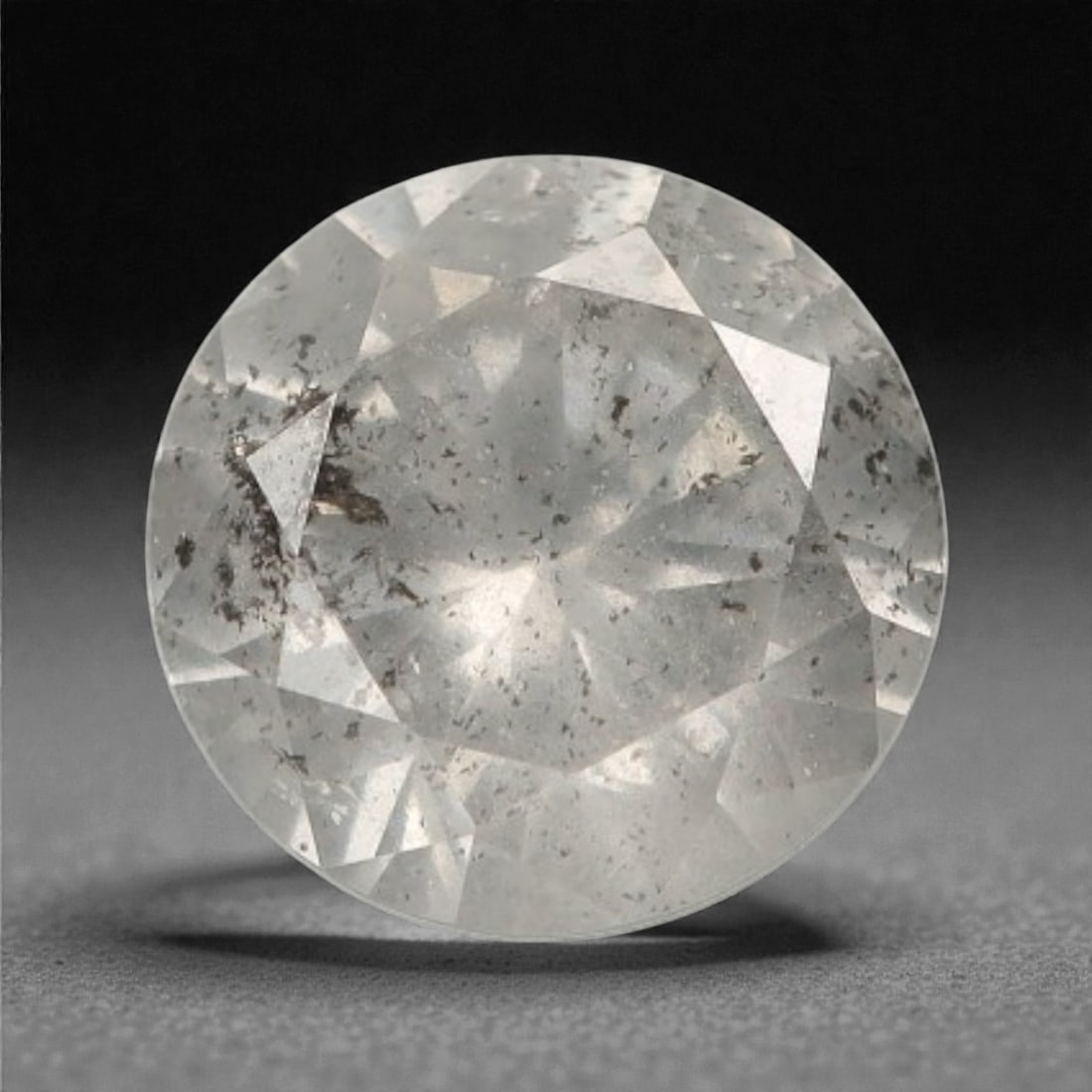 0.20 Carats Fancy Round Diamond - Natural African Stone, 3.7mm, 63A: Africa is renowned as a premier source for natural fancy colored diamonds, celebrated for producing stones with rich, earthy saturation and exceptional light performance. This fancy diamond exemplifie