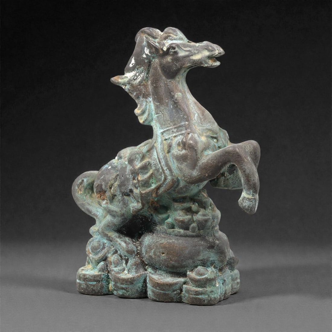A Southeast Asian Bronze Zoomorphic Figure, 20th Century, 26ZG (1 of 2)