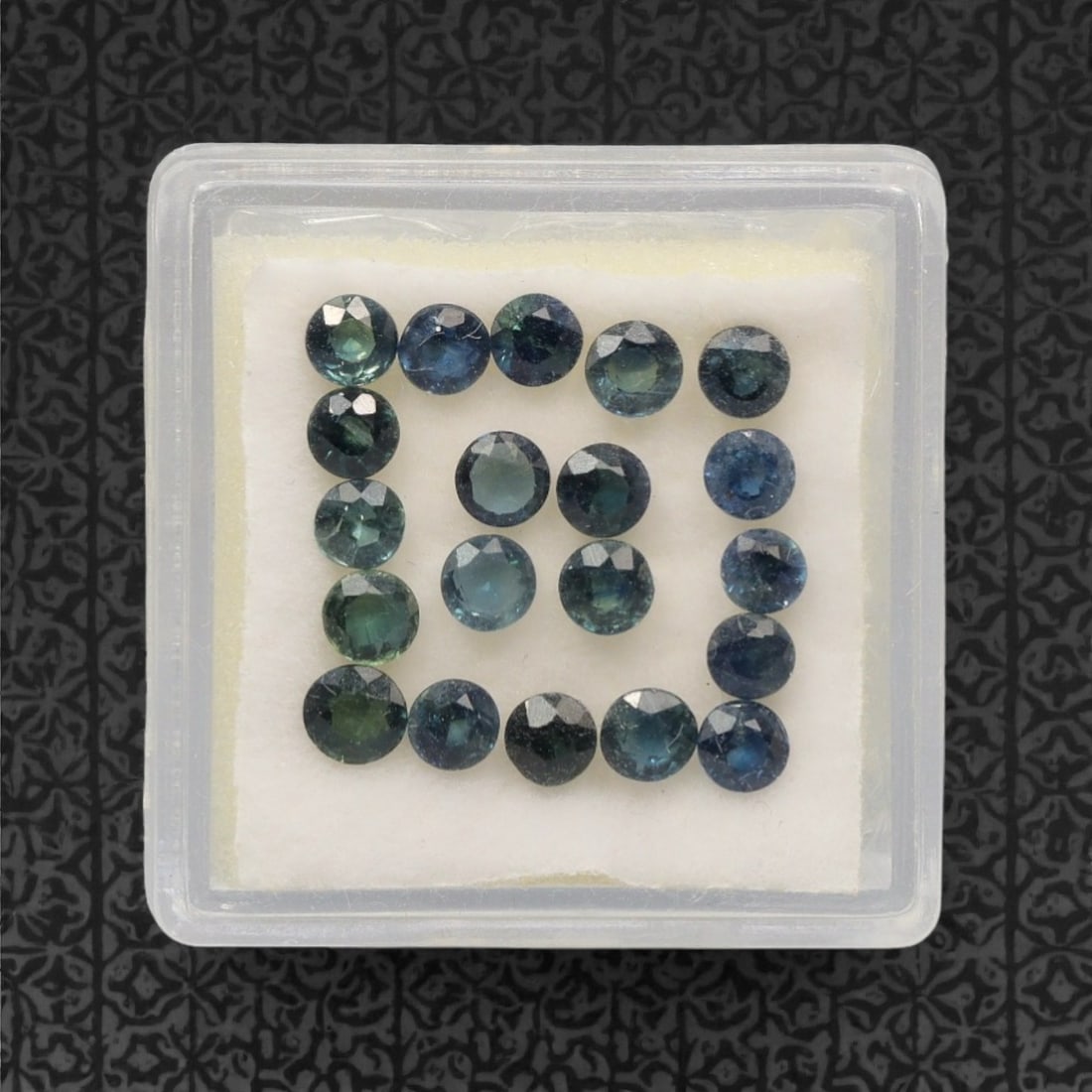 3.74 Carats Parti-Colored Sapphire Parcel - Natural Australian Stones, 50DB (1 of 1)