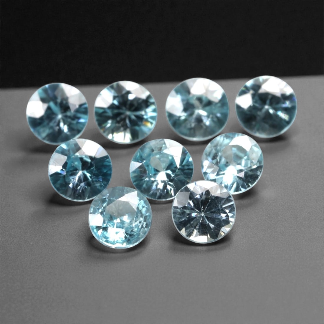 3.16 Carats Sky Blue Zircon Parcel - Natural Sri Lankan Stones, 352A (1 of 1)
