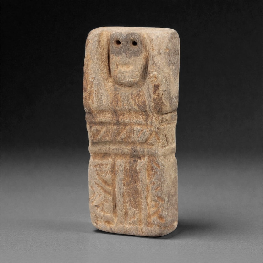 A Near Eastern Stone Idol, 3rd-2nd Millennium BCE, 80FL (1 of 2)