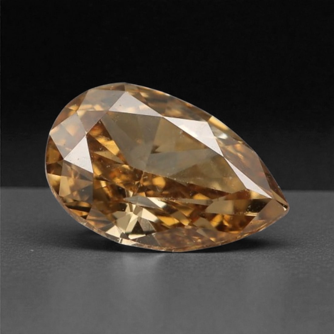 0.17 Carats Fancy Color Diamond - Natural African Stone, 4.4x2.8mm, 15A: Africa is renowned as a premier source for natural fancy colored diamonds, celebrated for producing stones with rich, earthy saturation and exceptional light performance. This fancy diamond exemplifie