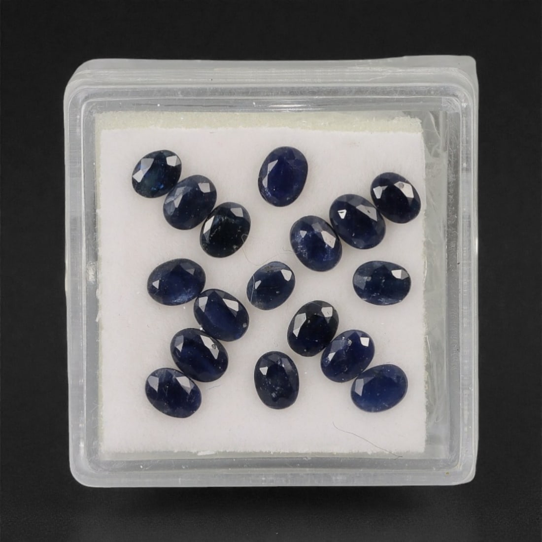 3.63 Carats Deep Blue Sapphire Parcel - Natural Australian Stones, 5DB: This curated 3.63 carat parcel of Australian sapphires captivates with a rich spectrum of deep, velvety blues, ranging from intense midnight tones to softer, slightly lighter blue undertones. Each sto