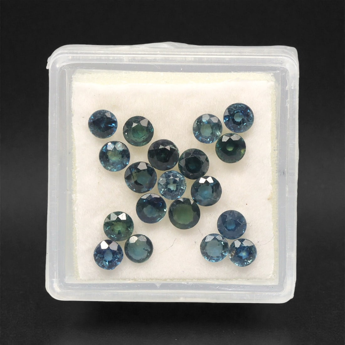 4.10 Carats Multitone Blue Sapphire Parcel - Natural Australian Stones, 28DB (1 of 1)