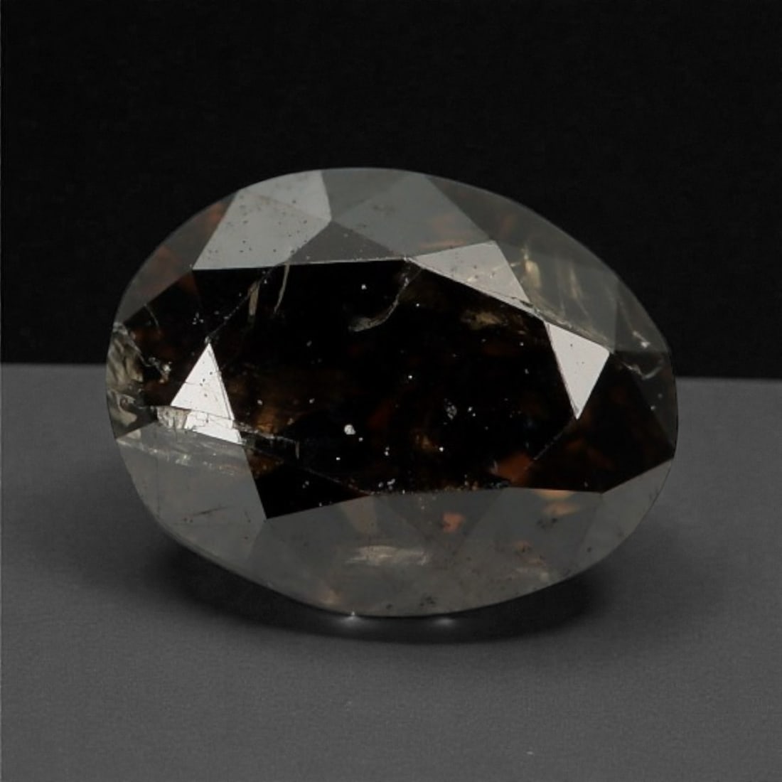 0.32 Carats Cognac Fancy Diamond - Natural African Stone, 4.6x3.6mm, 31A (1 of 1)