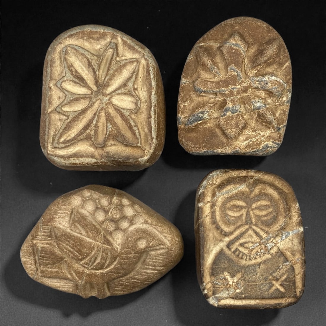 A Group of Four Christian Period Stone Carving Reliefs, 4th-7th Century, 56FM (1 of 1)