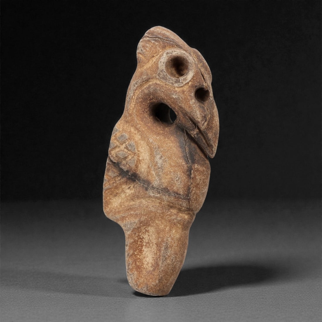 A Pre-Columbian Stone Zoomorphic Figure, 10th-15th Century, 35FM (1 of 2)