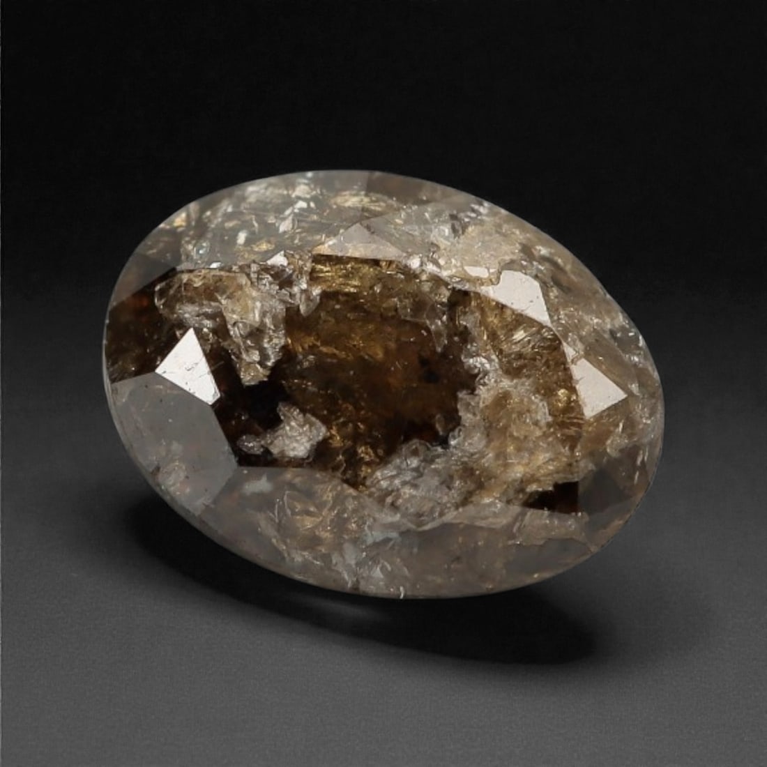 0.32 Carats Cognac Fancy Diamond - Natural African Stone, 4.9x3.5mm, 21A (1 of 1)