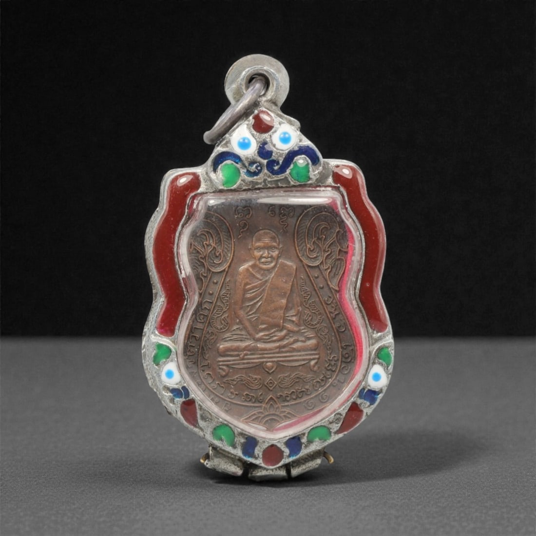A Thai Monk Amulet Pendant, 20th Century, 15FP (1 of 2)