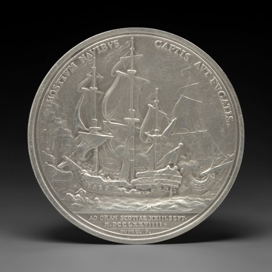 UNITED STATES: Naval Supremacy - John Paul Jones Medal, 1779, 38mm, 50ZJ (1 of 2)