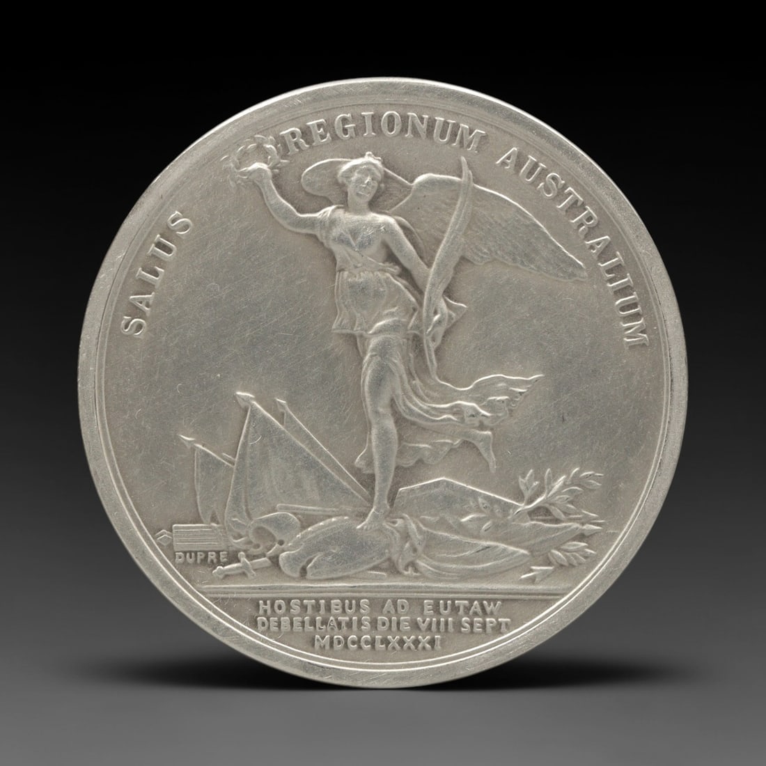 UNITED STATES: Revolutionary Valor - Nathanael Greene Medal, 1781, 38mm, 45ZJ: This medal, struck to honor Major General Nathanael Greene, commemorates his pivotal victory at the Battle of Eutaw Springs in 1781, a turning point in the American Revolution's Southern campaign. The