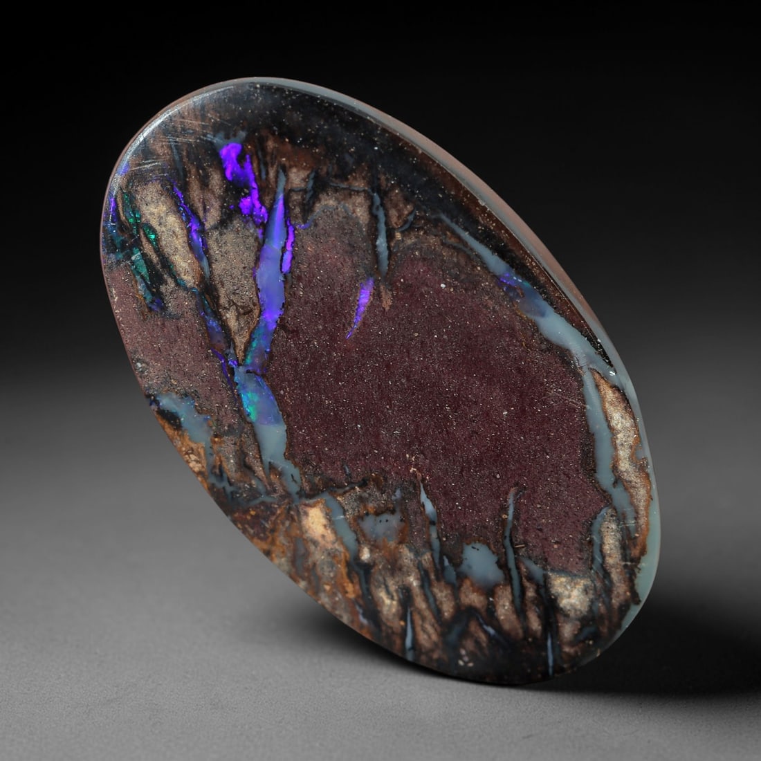 4.54 Carats Koroit Yowah Opal Cabochon - Natural Australian Single Stone, 66XL (1 of 2)