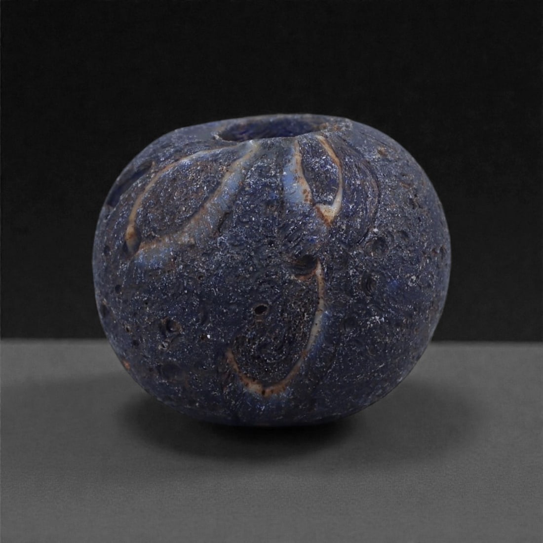 Ancient Glass Amulet - Near Eastern Eye Bead, 45J (1 of 2)