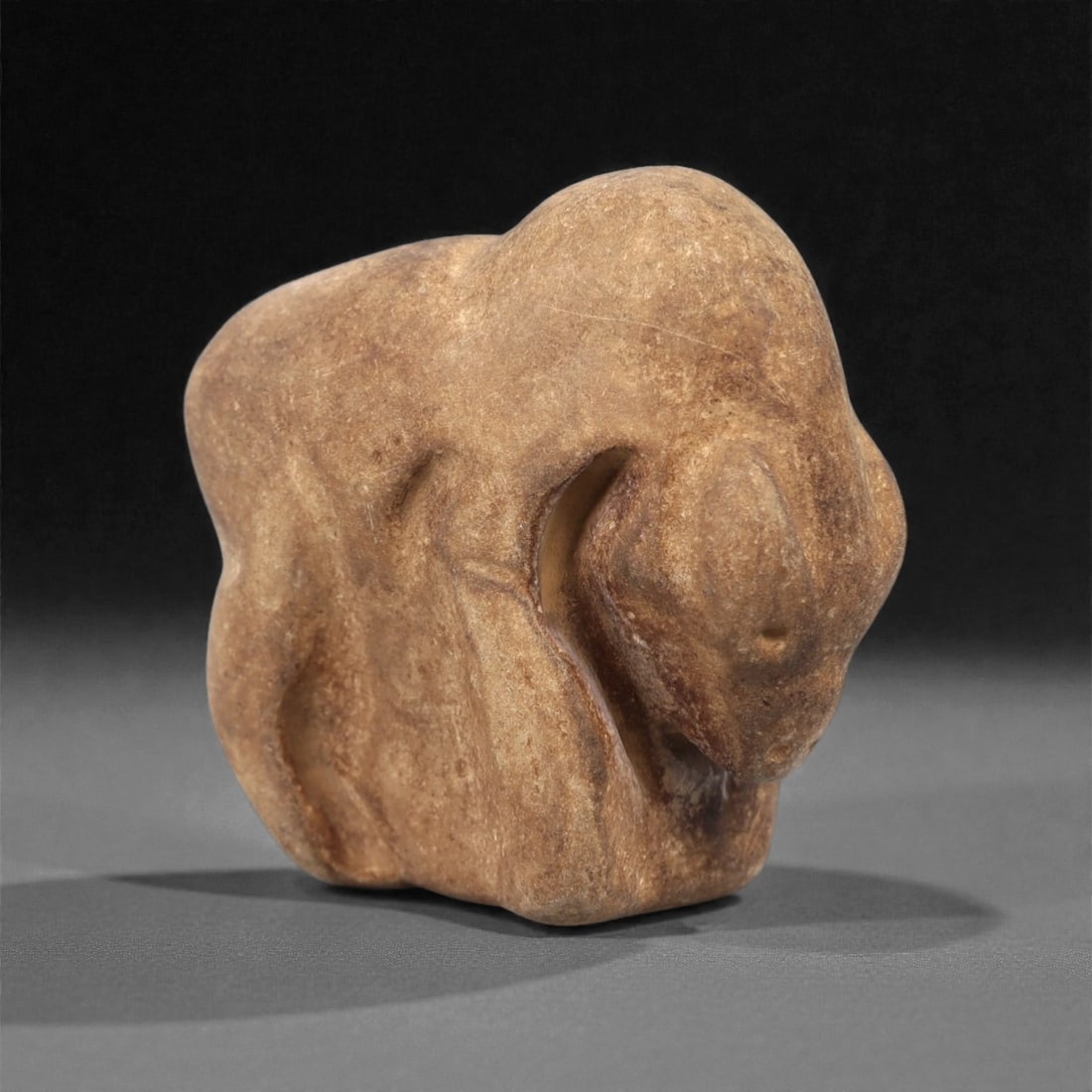 An Ancient Near Eastern Stone Zoomorphic Effigy, 3rd-1st Millennium BCE, 71FL (1 of 2)