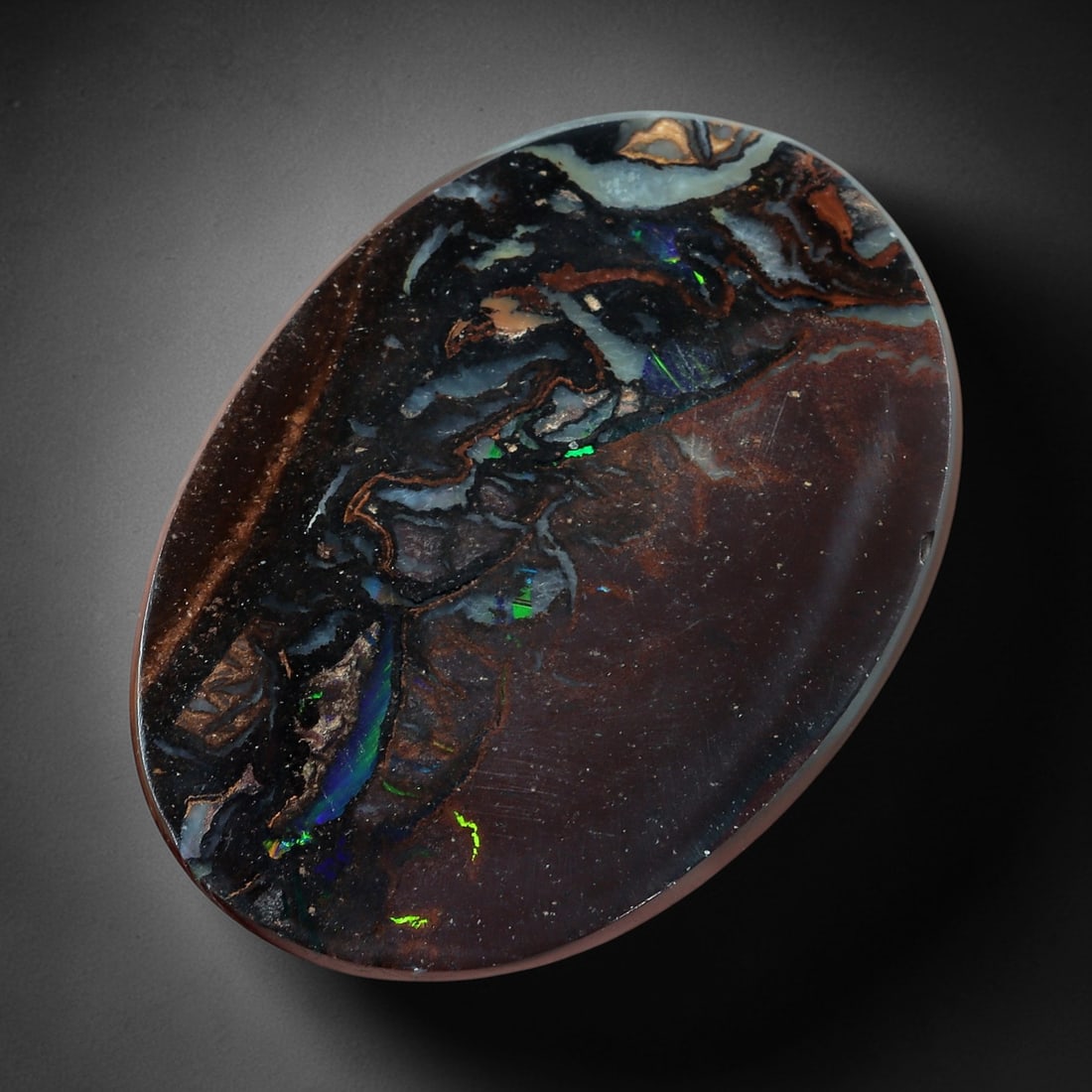 4.82 Carats Koroit Yowah Opal Cabochon - Natural Australian Single Stone, 71XL (1 of 2)