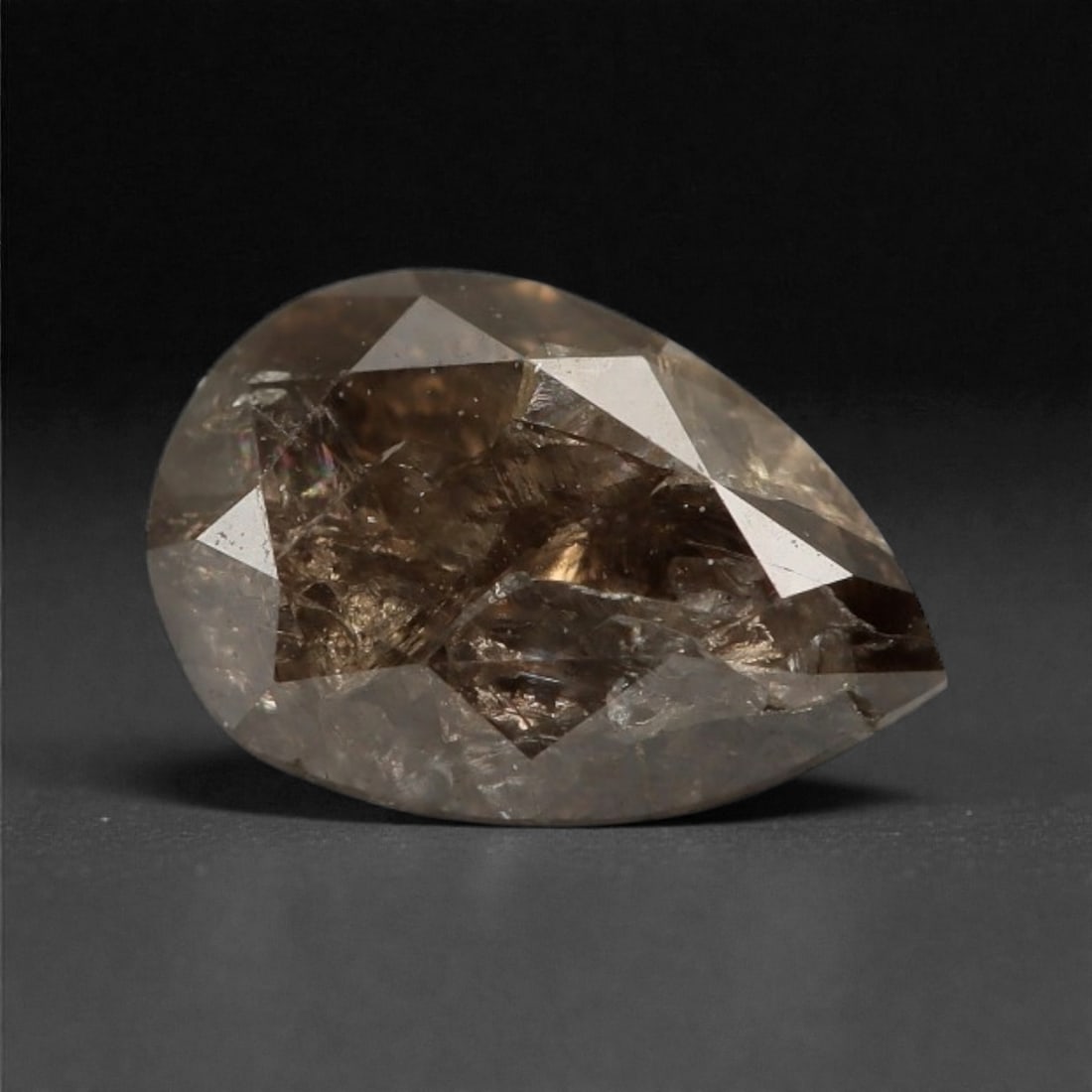 0.30 Carats Cognac Fancy Diamond - Natural African Stone, 5.2x3.5mm, 24A (1 of 1)