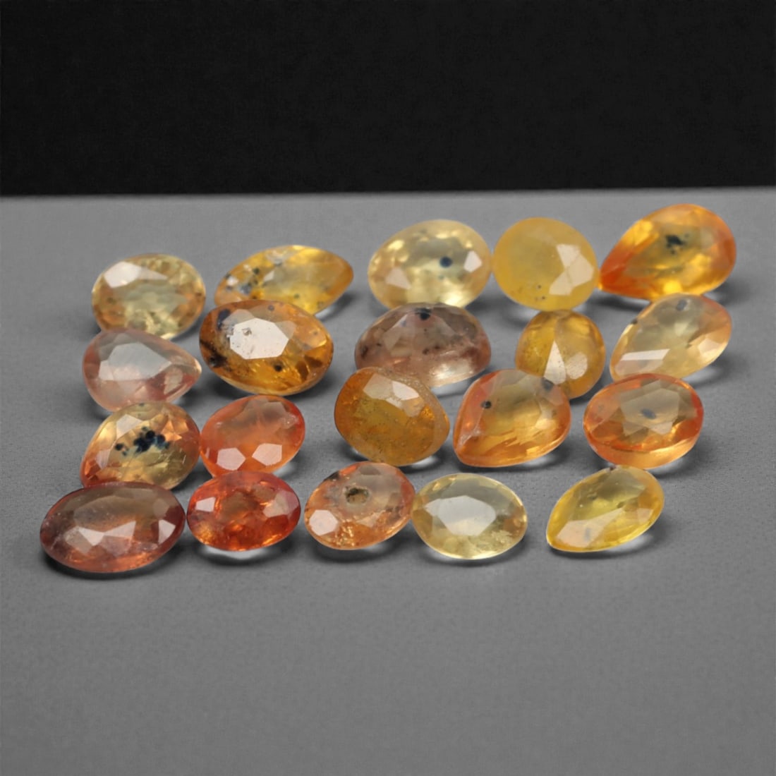 5.08 Carats Fancy Color Songea Sapphire Parcel - Natural Tanzanian Mixed Cut Stones, 31ZH (1 of 1)
