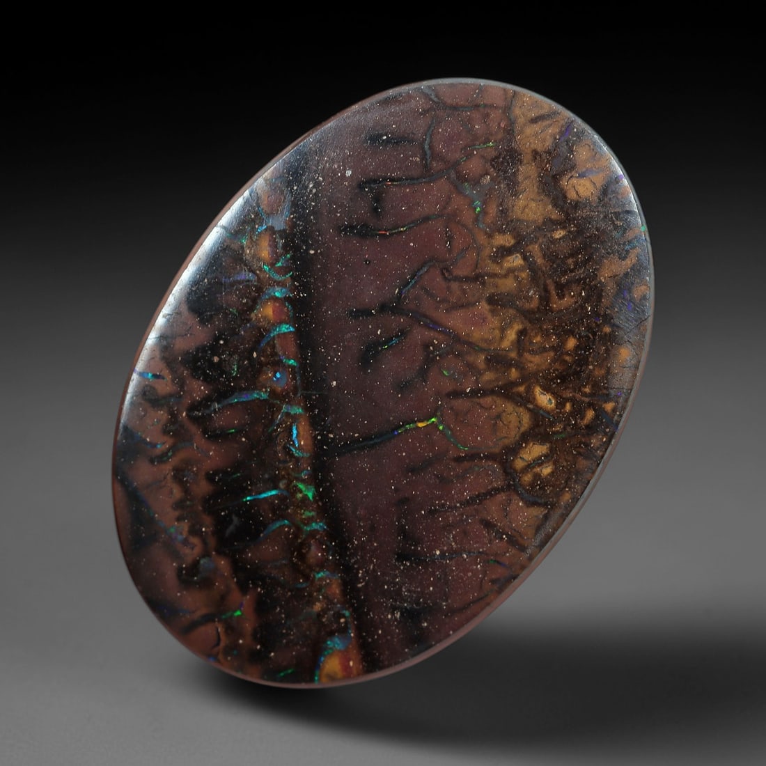 4.85 Carats Koroit Yowah Opal Cabochon - Natural Australian Single Stone, 69XL (1 of 2)