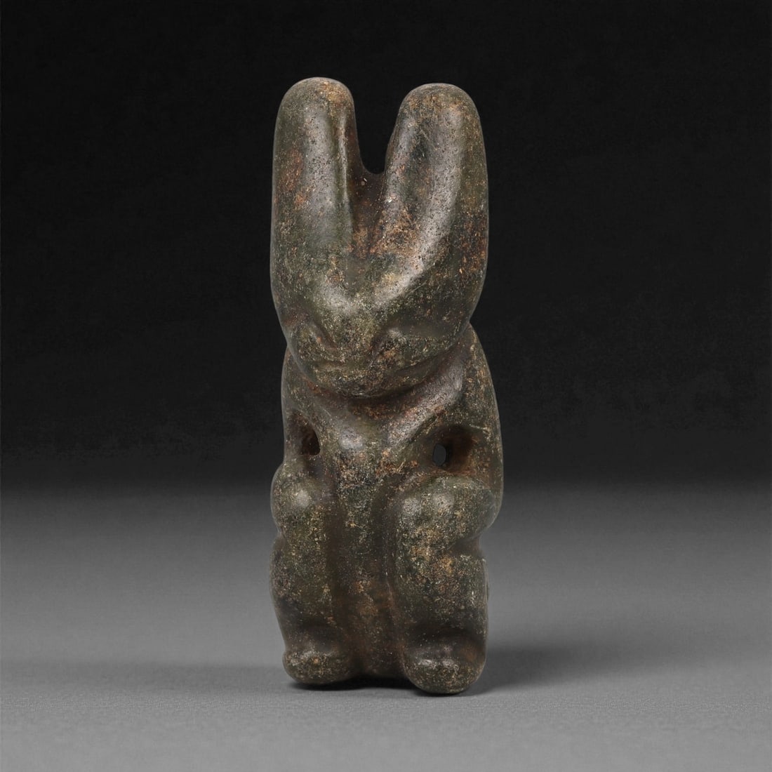 A Chinese Jade Effigy in Hongshan Style, 20th Century, 98LE (1 of 2)