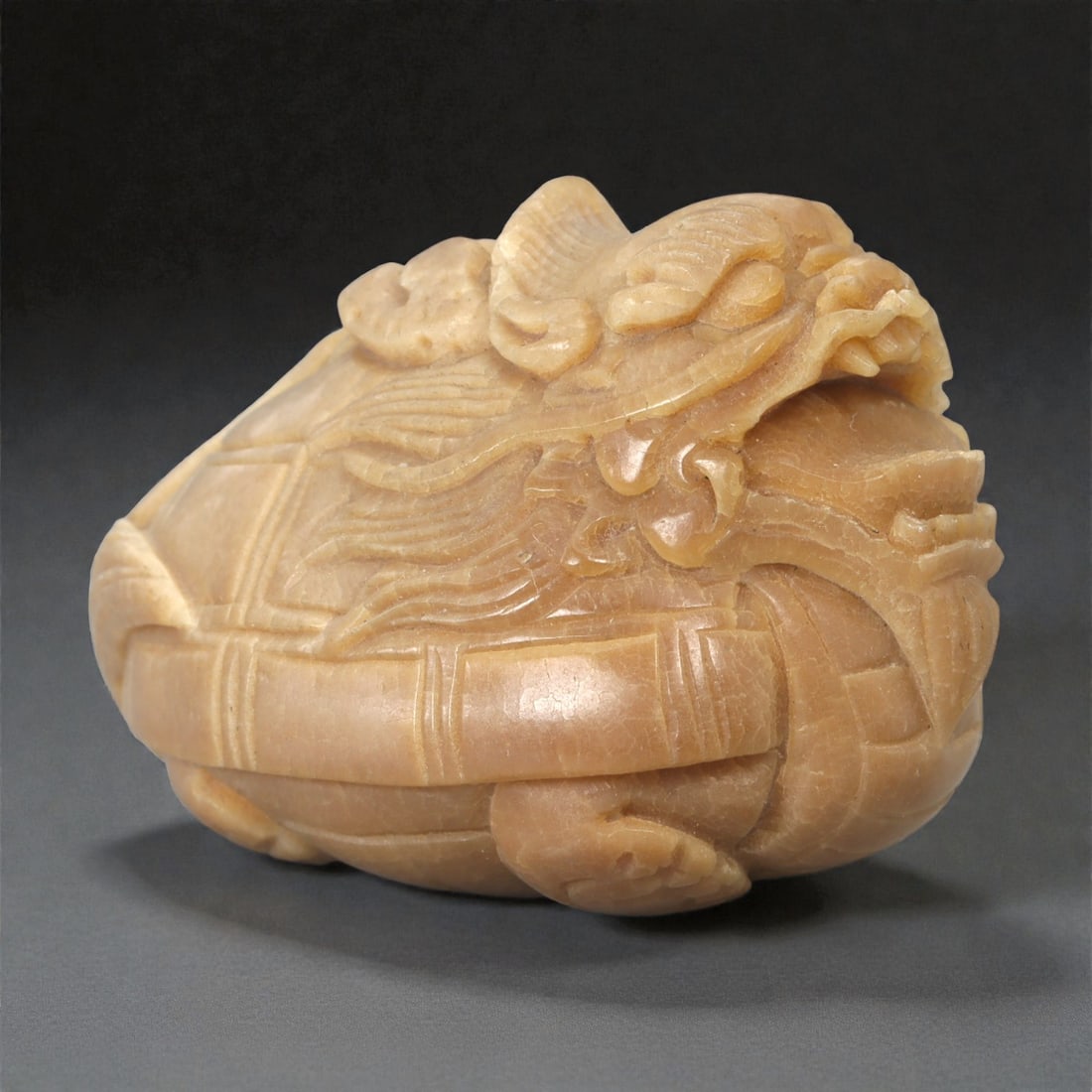 A Chinese Stone Carving of a Bixi, 20th Century, 34FC (1 of 3)