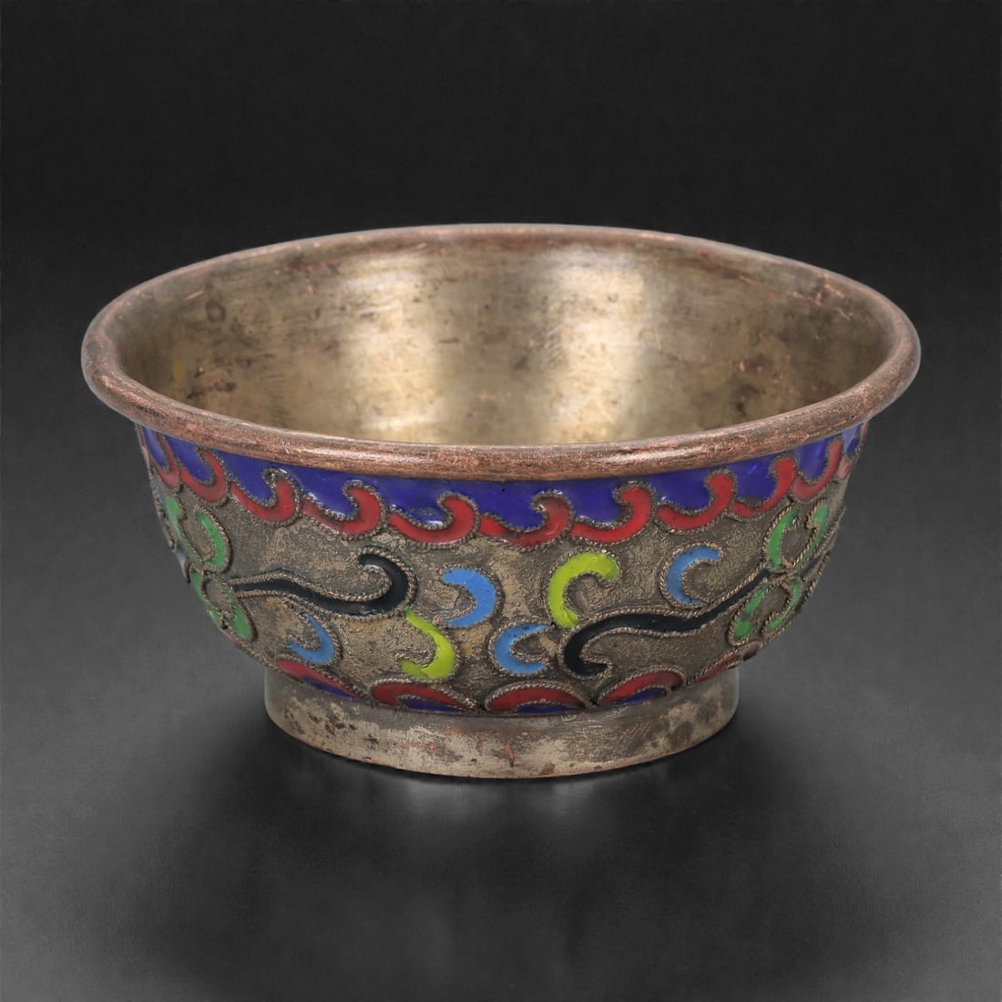 A Chinese Cloisonne Enamel Bowl, 20th Century, 86FG (1 of 2)