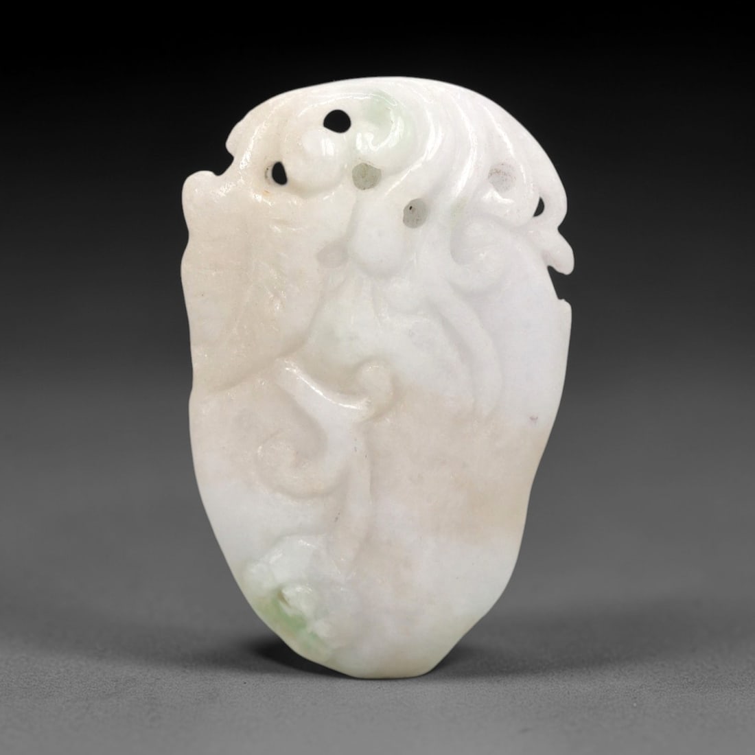 A Chinese Jadeite Jade Pendant, 20th Century, 51FR (1 of 2)