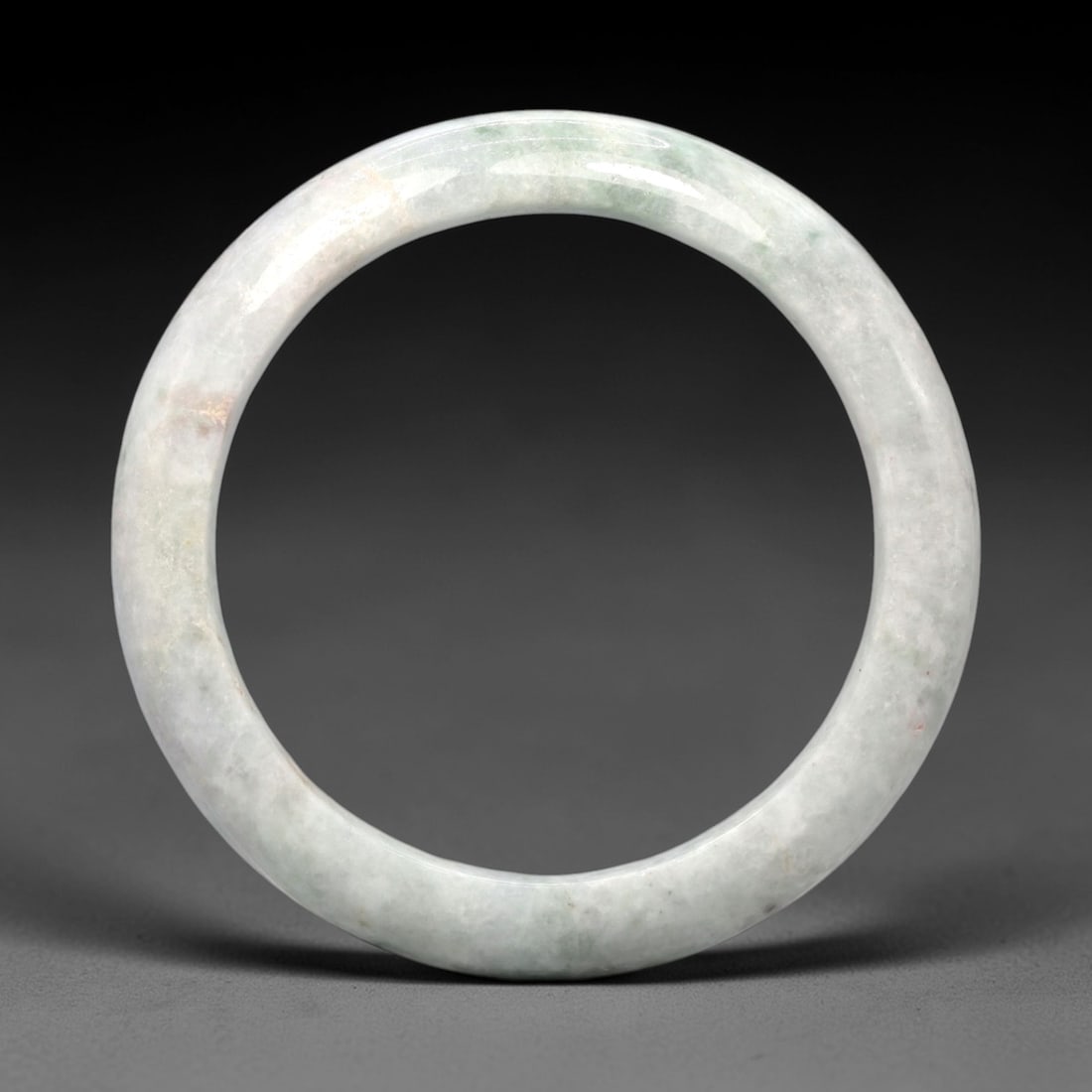 A Burmese Jadeite Jade Bangle, 20th Century, 13FS (1 of 2)