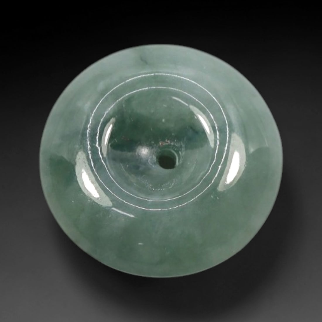 A Chinese Jadeite Jade Bead, 20th Century, 3XN (1 of 2)