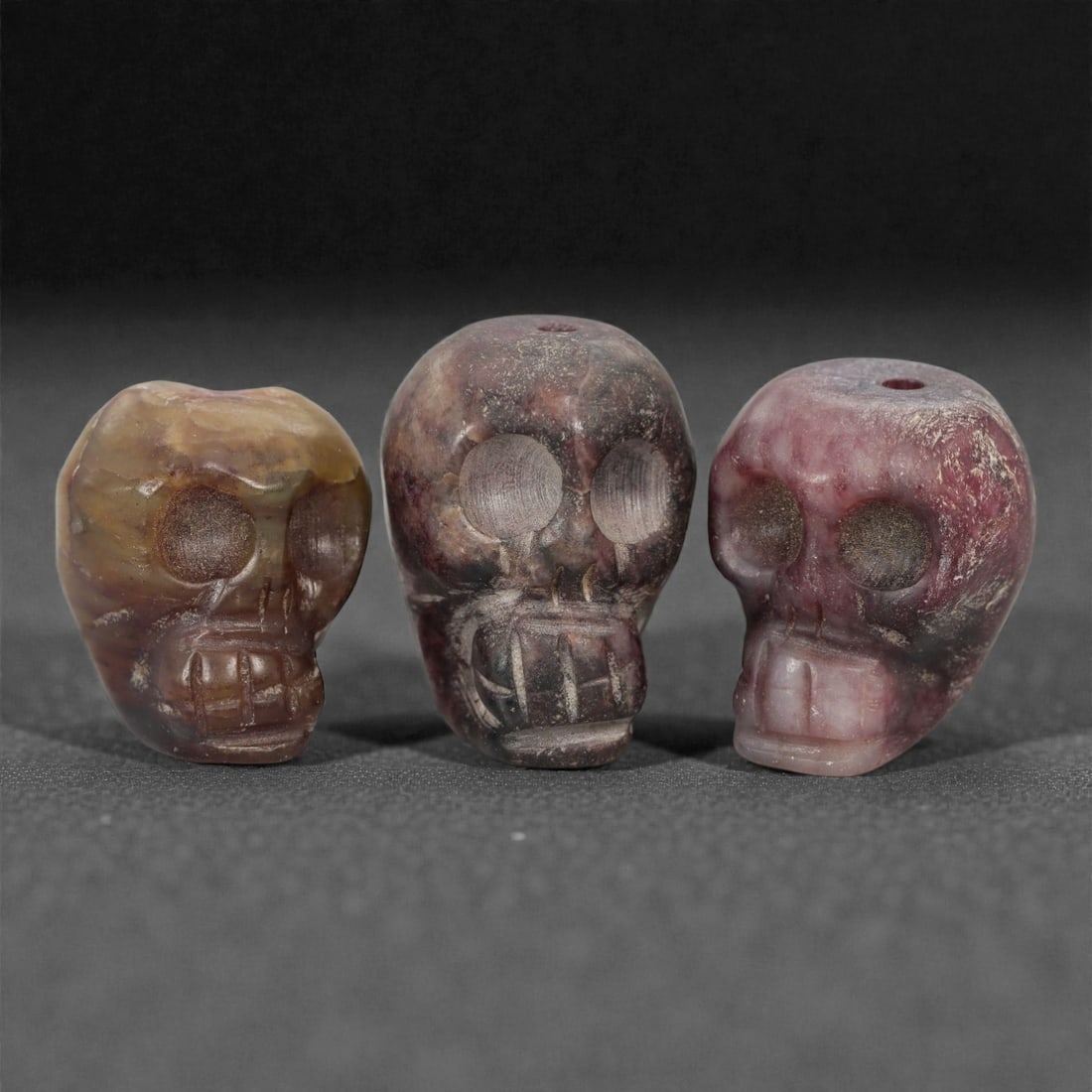 A Group of Tibetan Skull Beads, 20th Century, 41FN (1 of 1)