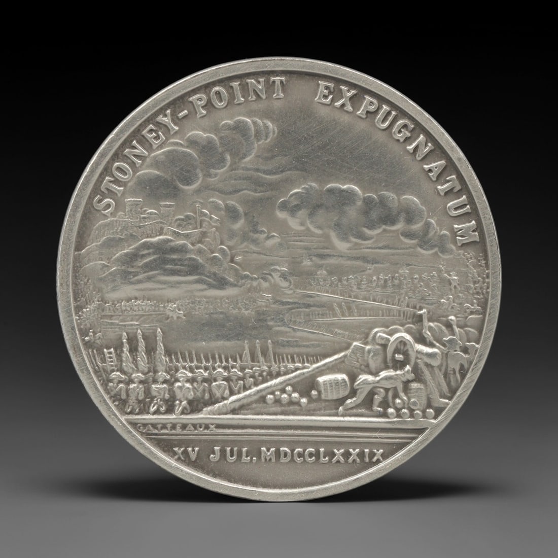 UNITED STATES: Revolutionary Triumph - Anthony Wayne Medal, 1779, 38mm, 42ZJ: This medal, struck to honor Brigadier General Anthony Wayne, commemorates his daring capture of Stony Point on July 15, 1779-a bold nighttime assault that became a symbol of American audacity during t