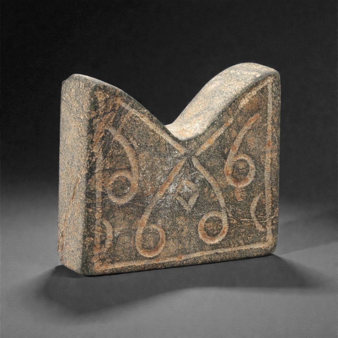 An Ancient Carved Stone Relic, 2nd-1st Millennium BCE, 30FL (1 of 2)