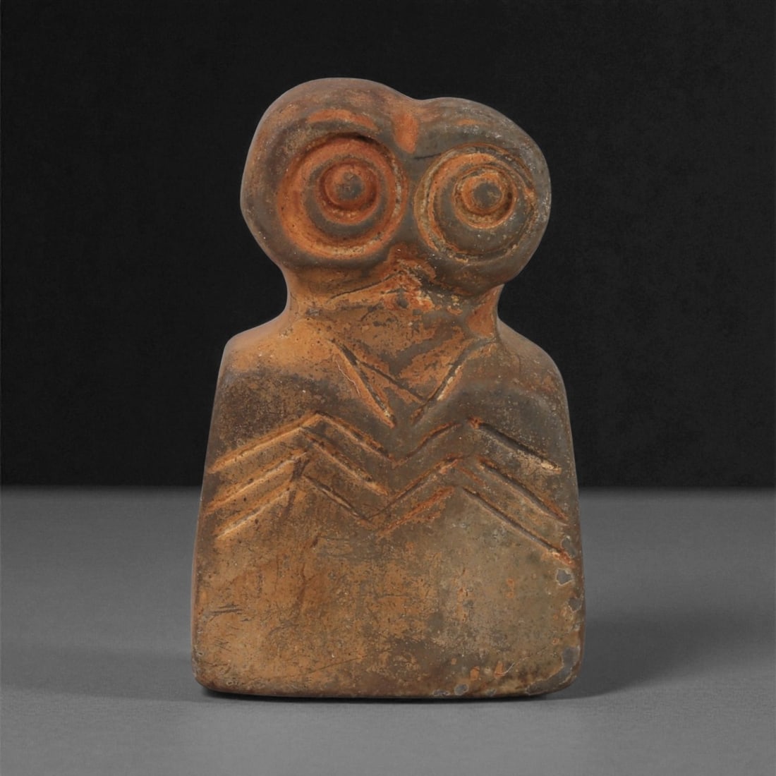 An Ancient Near Eastern Stone Eye Idol, 4th-3rd Millennium BCE, 32AB (1 of 2)