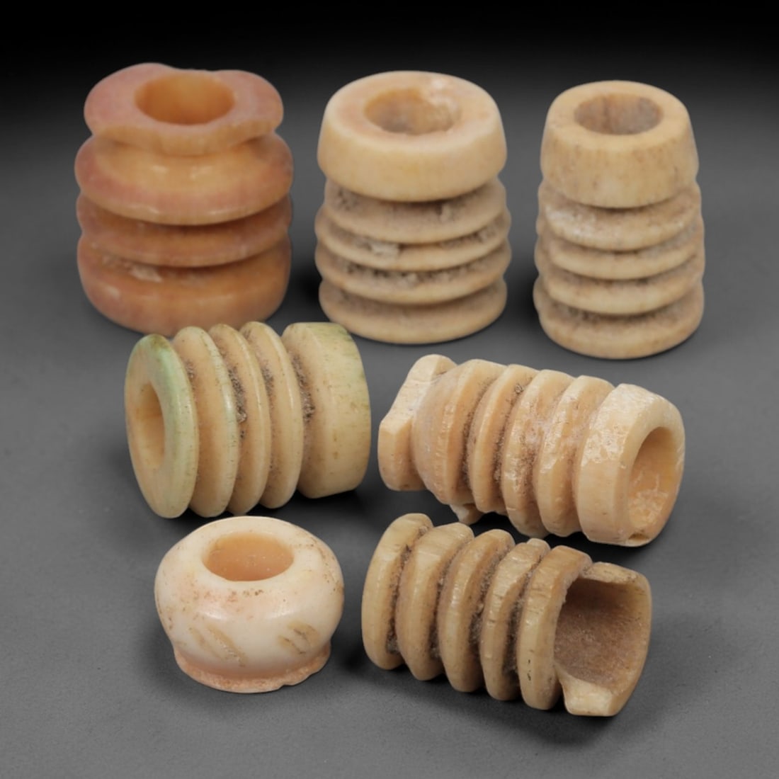 A Group of Ancient Bone Spindle Whorls, 1st Millennium BCE, 68AC (1 of 1)