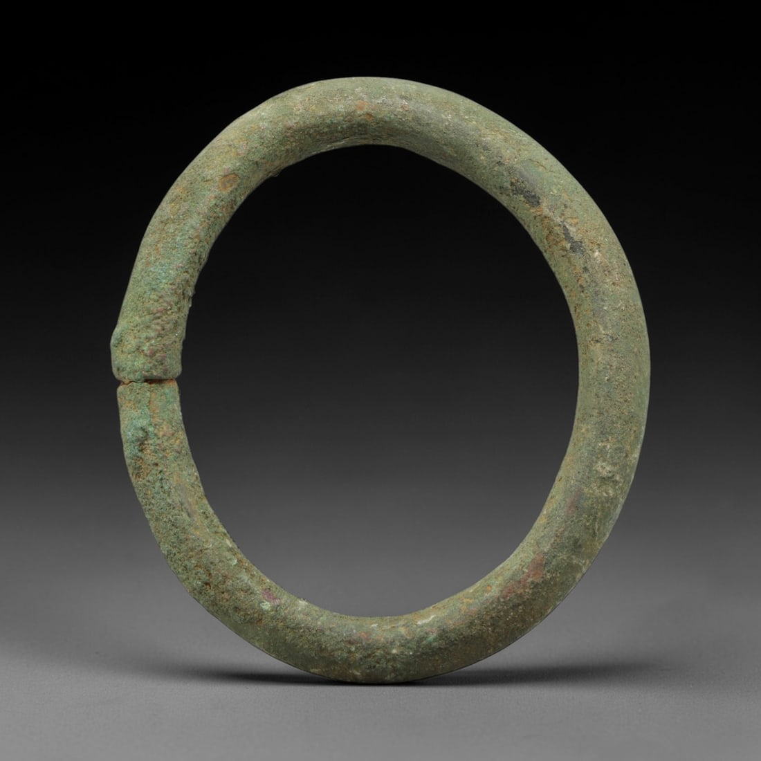 A Roman Bronze Bracelet, 1st-3rd Century CE, 91FT (1 of 2)