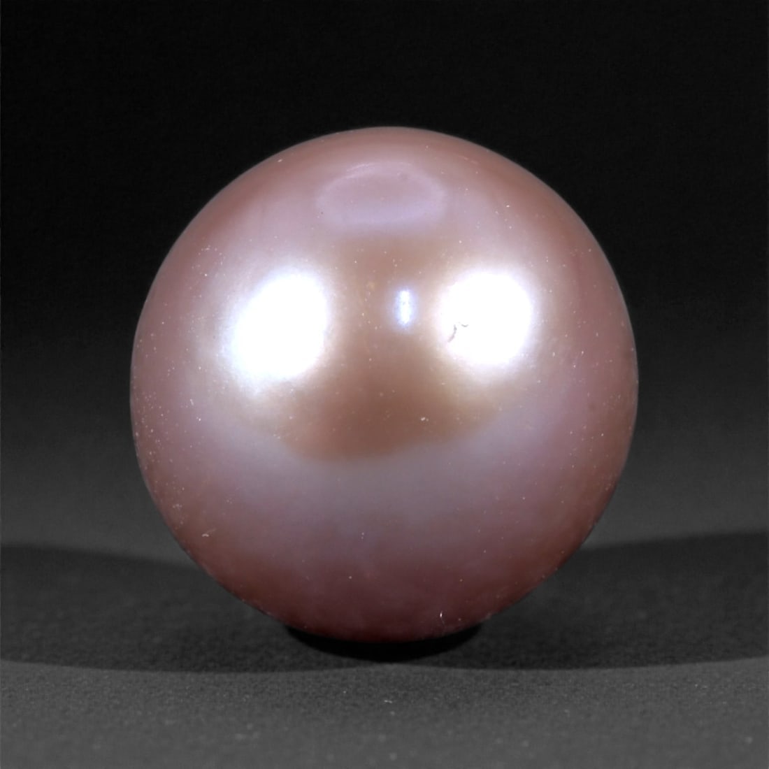 9.32 Carats Rose Mauve Cultured Pearl - Natural Freshwater Gem 10.9mm, 49XC, 49XC (1 of 1)