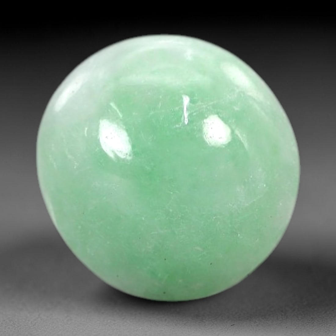 2.90 Carats Pale Mint Green Burmese Jadeite Jade Cabochon - Natural Loose Gemstone, 61AC (1 of 1)