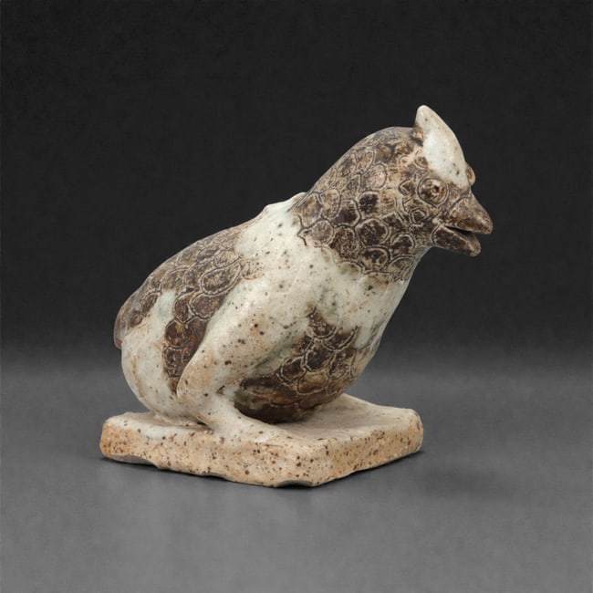 An Islamic Ceramic Bird Effigy, Seljuk Period, 12th-13th Century CE, 83FJ (1 of 3)
