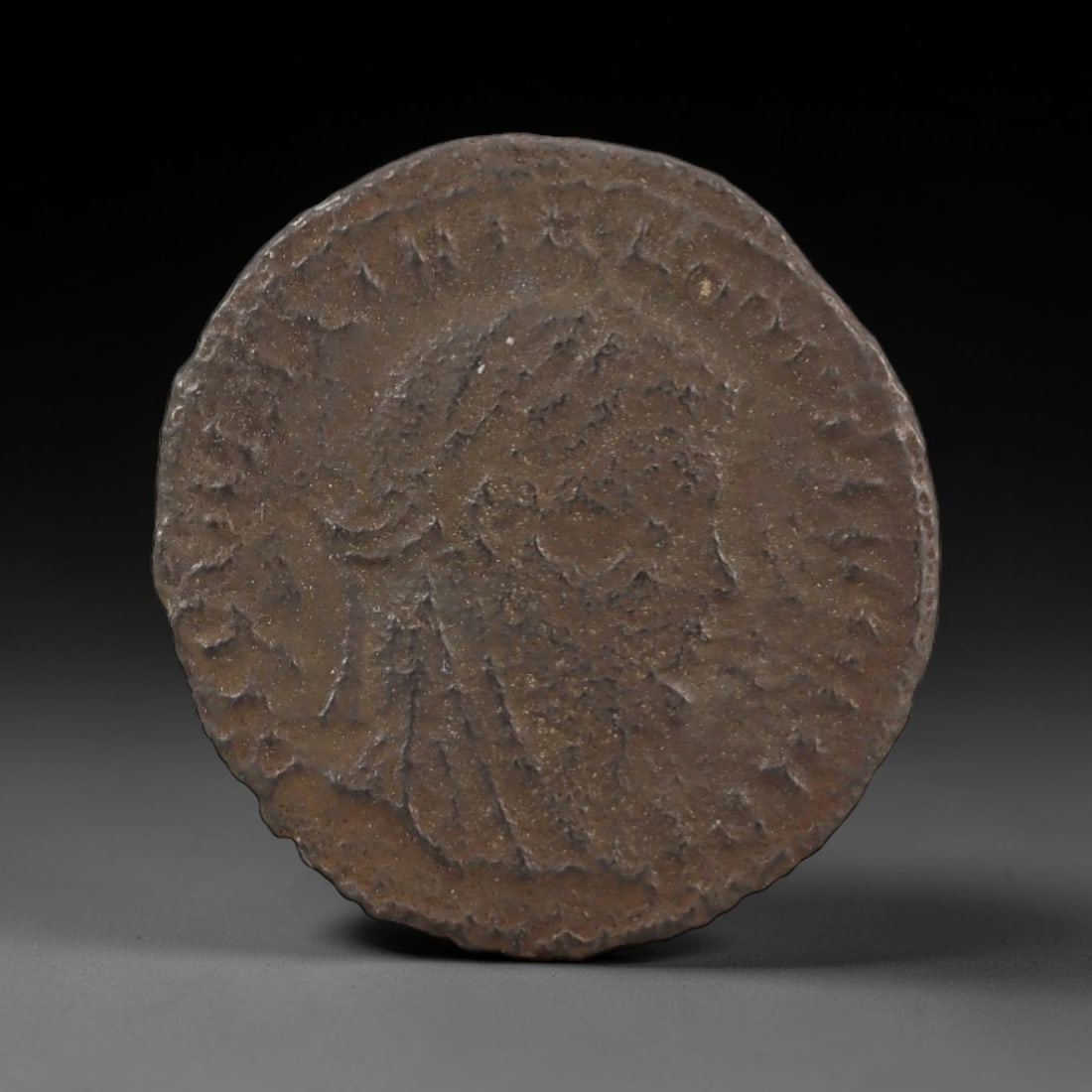 An Ancient Roman Bronze Coin, 3rd-4th Century, 63FW (1 of 2)