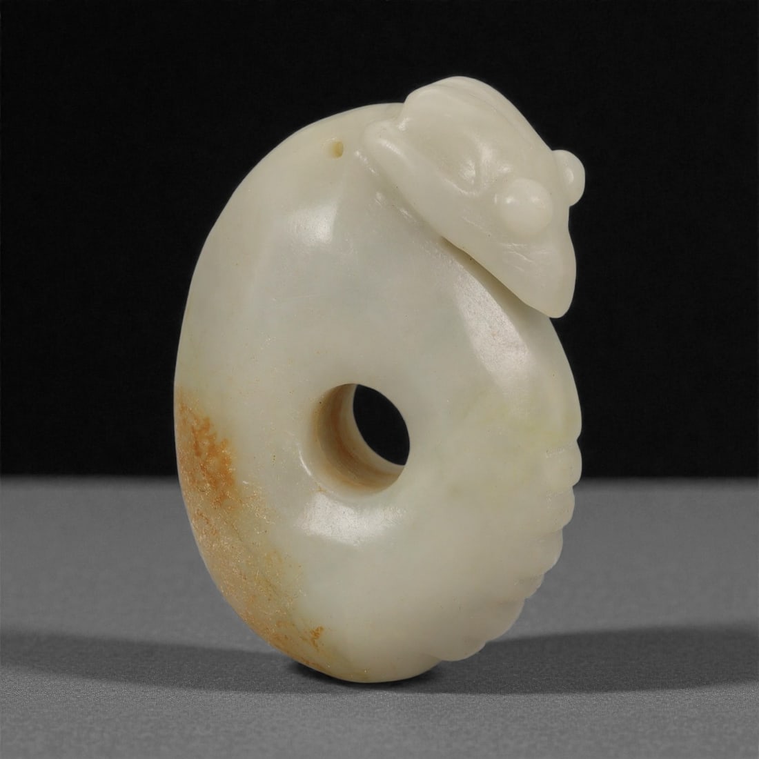 A Chinese Hetian Jade Pendant, 20th Century, 56YB (1 of 2)