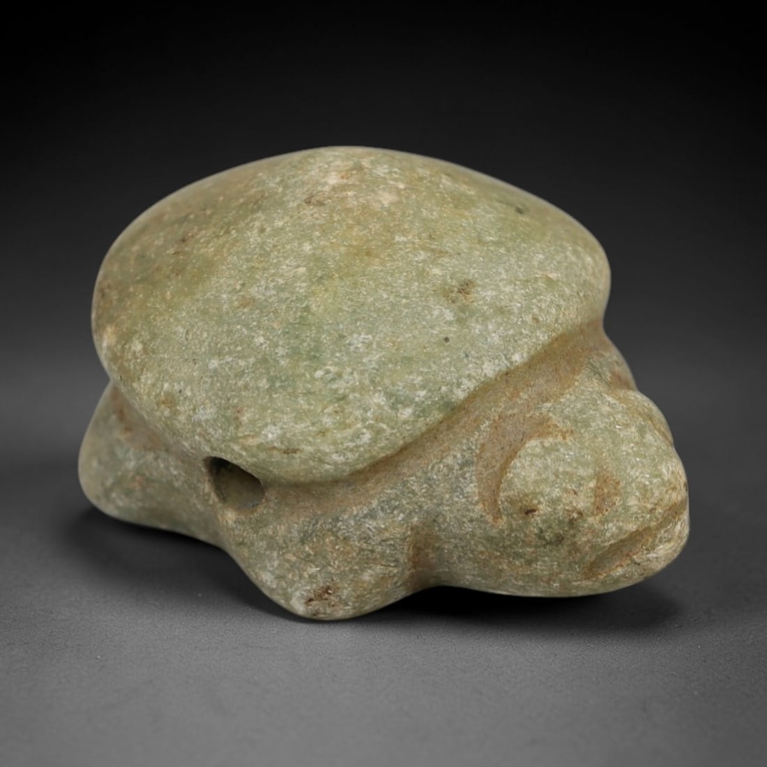 Ancient Stone Turtle Amulet - Near Eastern Ritual Figurine, 14AG (1 of 2)