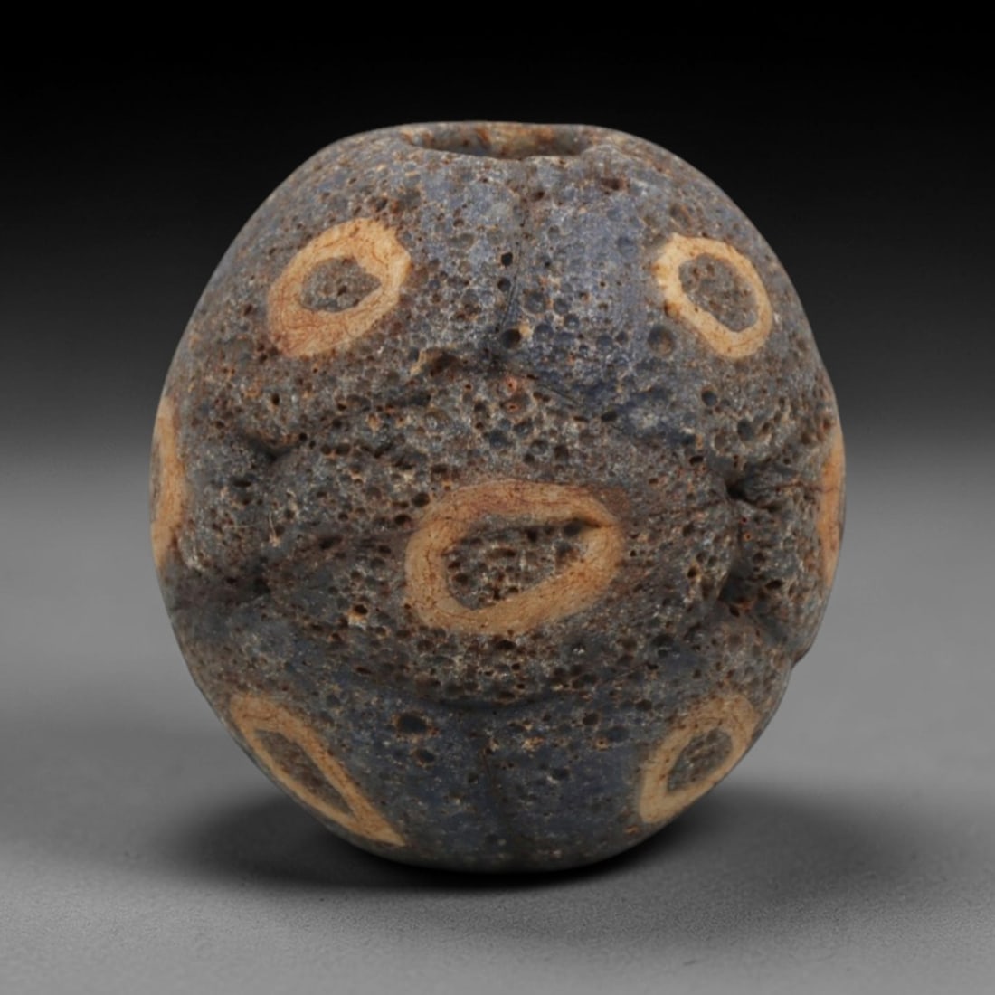 Ancient Islamic Eye-Motif Mosaic Glass Bead, 89ZN (1 of 2)