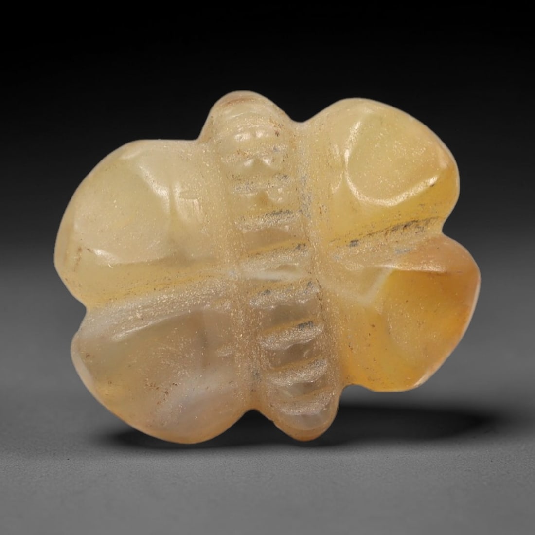 Ancient Agate Fly - Egyptian Amulet Pendant, 40XS (1 of 2)