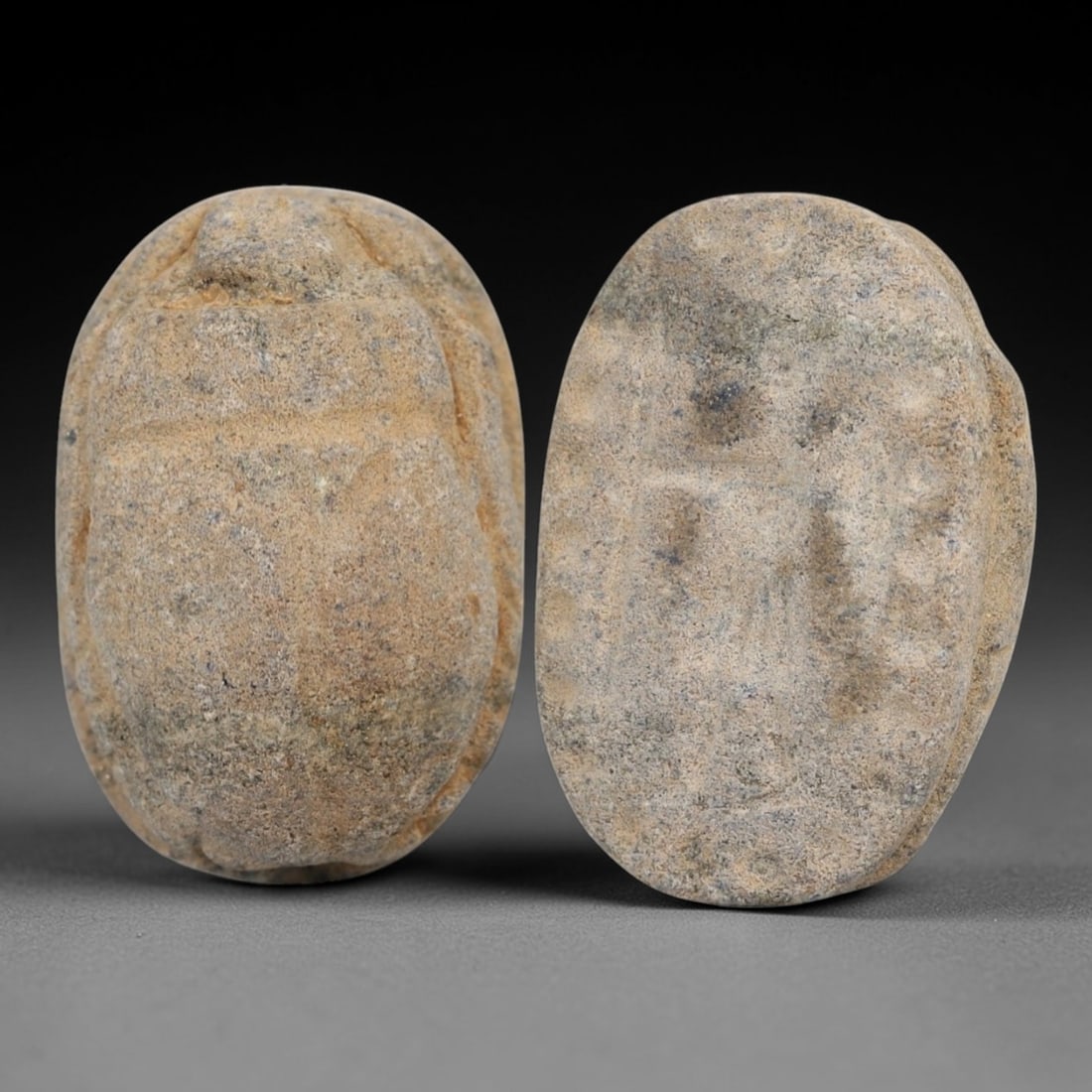 An Ancient Near Eastern Stone Scarab Stamp Seal, 1st Millennium BCE, 90AC (1 of 4)