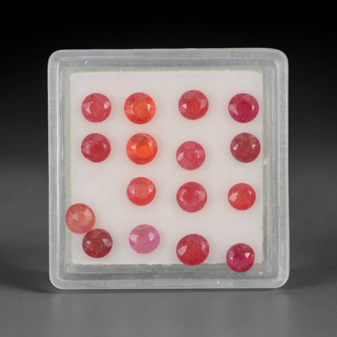 3.69 Carats Sunset Orange Sapphire Parcel - Natural Madagascan Loose Gemstones, 20XP (1 of 1)