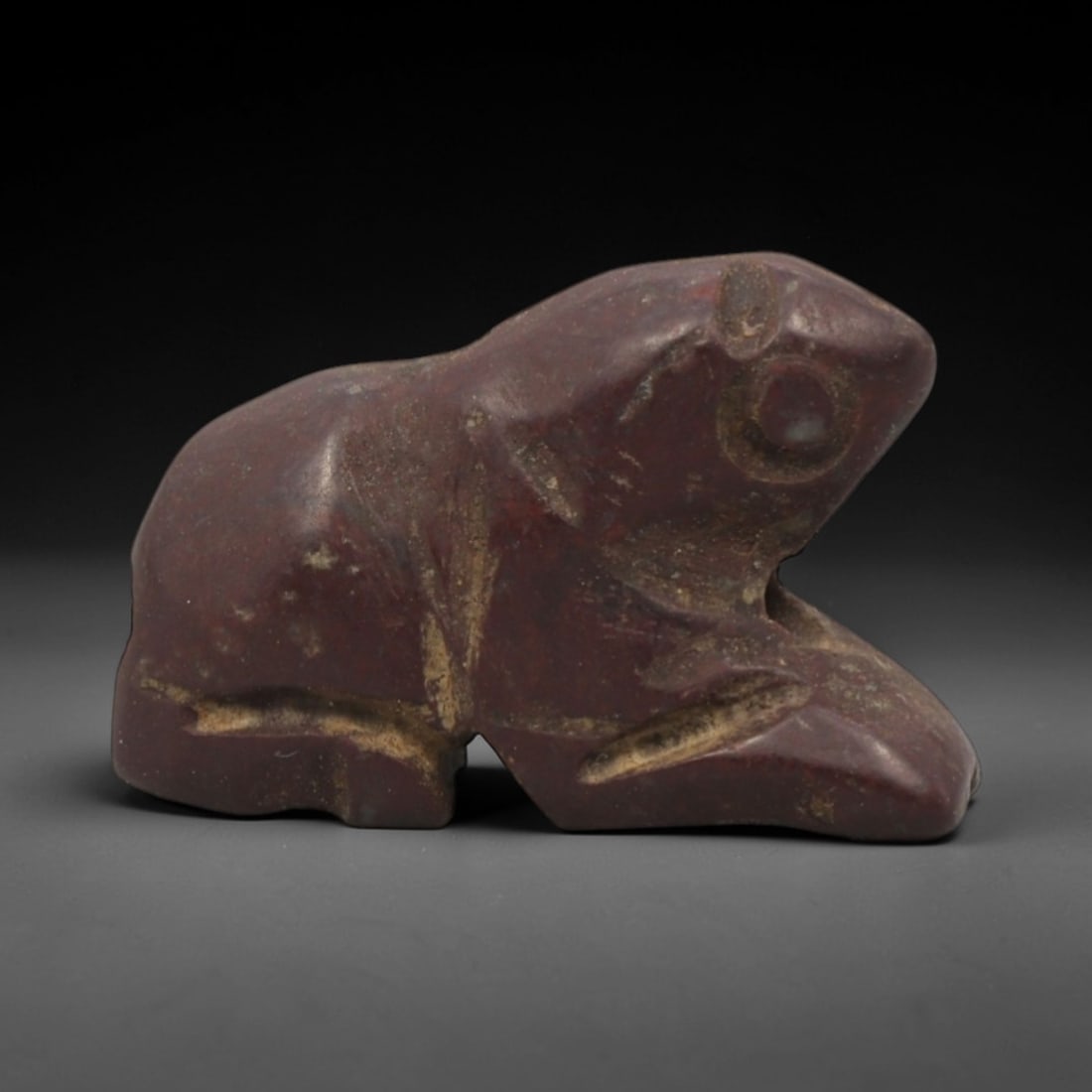 Ancient Stone Frog Amulet - Near Eastern Pendant, 41XQ (1 of 2)