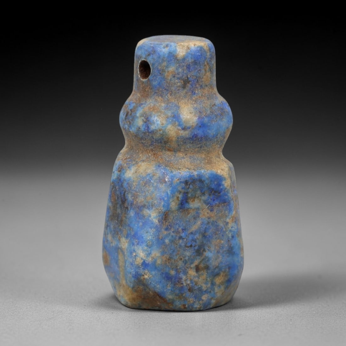 Ancient Lapis Lazuli Amulet - Egyptian Pendant Relic, 29AP (1 of 2)