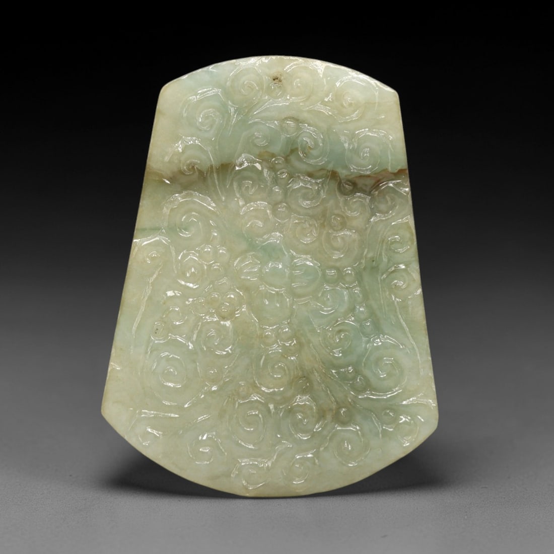 A Chinese Jadeite Jade Plaque, 20th Century, 95FR (1 of 2)