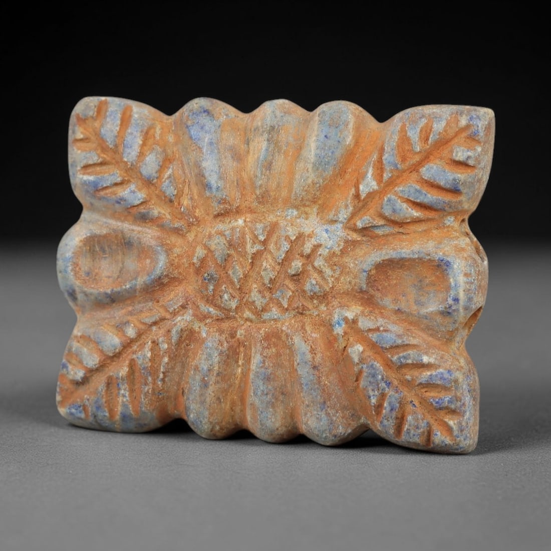 Ancient Lapis Lazuli Bead - Achaemenid Amulet, 53AH (1 of 2)