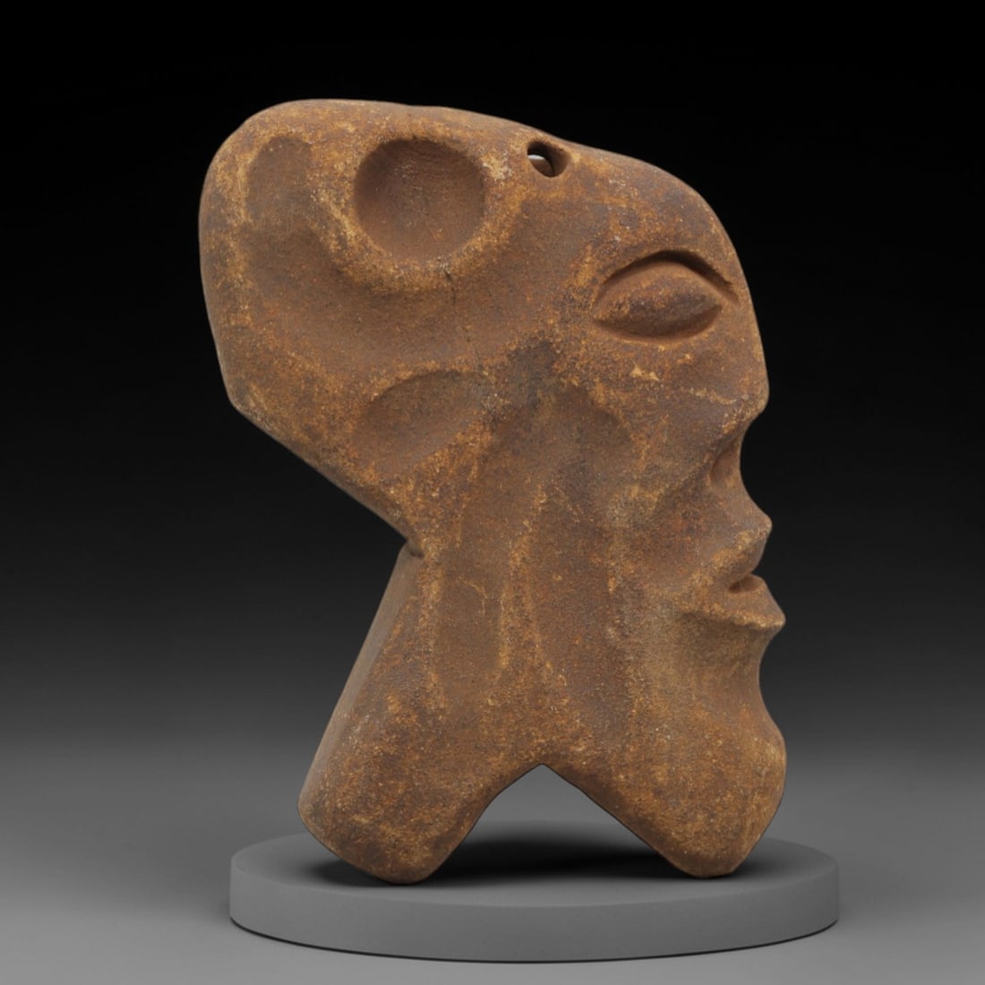Ancient Stone Anthropomorphic - African Tribal Idol, 93FW (1 of 2)